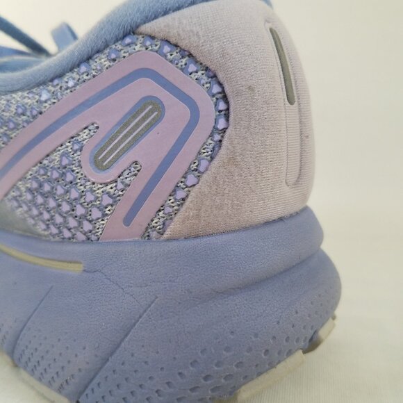 Brooks Ghost 14 Shoes Women SIZE 7 Purple Silver Running Walking Sneakers Traine - Picture 16 of 16